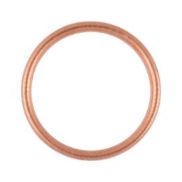 Sealing ring, copper filling seal shape C - WSH-SEAL-DIN7603-CU-C-ASBESTFREE-12X18