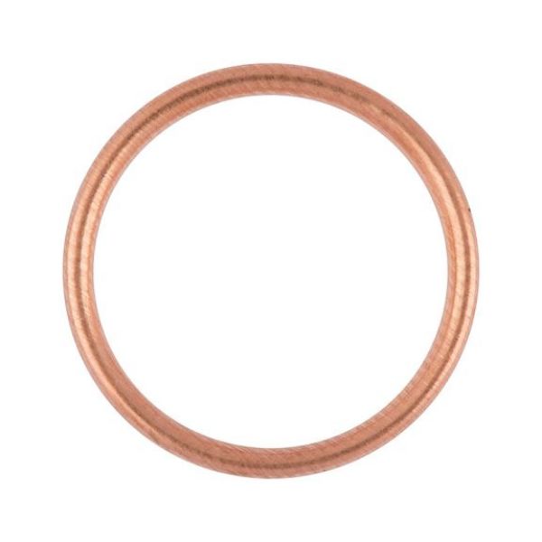 Sealing ring, copper filling seal shape C - WSH-SEAL-DIN7603-CU-C-ASBESTFREE-12X18