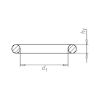 O-ring, metric - RG-O-ISO3601-PERBUNAN70-4,00X2,00