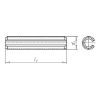Clamping pin/clamping sleeve - slotted, heavyweight design - SPGPIN-ISO8752-3X20