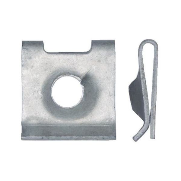 Sheet metal nut Type 1 - NUT-SHT-BMW-(A3A)-L16,8MM-D6,3MM