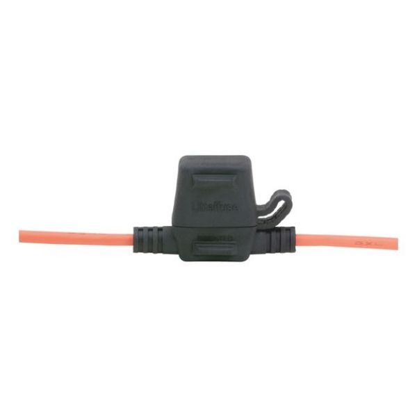 Fuse holder for flat blade fuses ATO - FLBLDEFSEHOLD-ATO-W.COVER-MAX30A