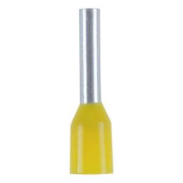 Wire end ferrule - WENDFER-CU-(J2N)-YEL-1,0X8,0
