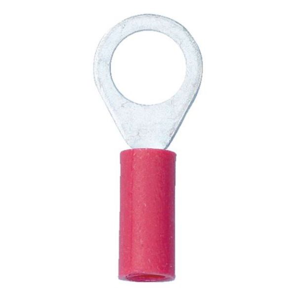 Crimp cable lug, ring connector - RGCON-RED-M8-(0,5-1,0SMM)
