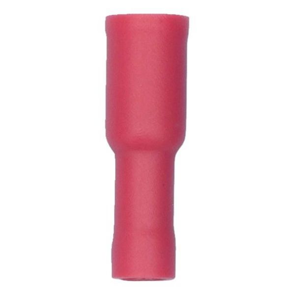 Crimp cable lug, blade connector, fully insulated - RDSKT-RED-D4MM-(0,5-1,0SMM)