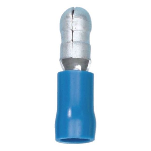Crimp cable lug, round connector - RDPLG-BLUE-D5MM-(1,5-2,5SMM)