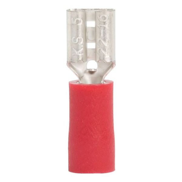 Crimp cable lug, push connector - PSHCON-RED-4,8X0,5MM