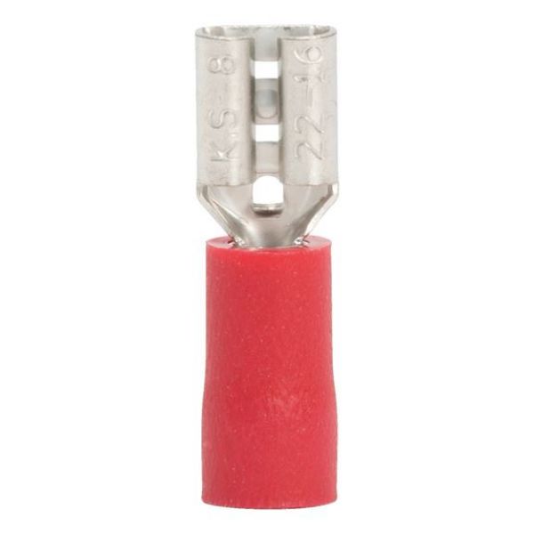 Crimp cable lug, push connector - PSHCON-RED-4,8X0,8MM