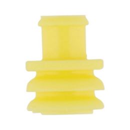 Single wire seal (SEAL) - SNGLWRESEAL-YELLOW-(1,7-2,4MM)-D3,4MM