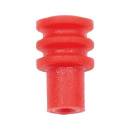 Single wire seal (SEAL) - SNGLWRESEAL-RED-(2,5-3,3MM)-D3,4MM