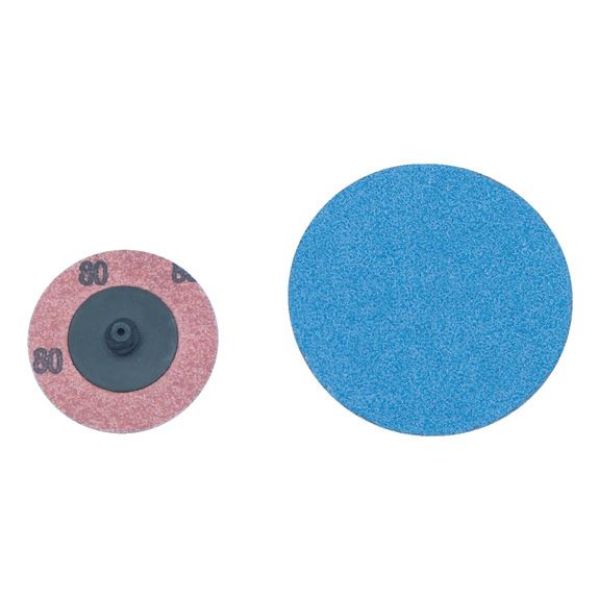 Small abrasive mini fibre disc - FBRDISC-MINI-ZC-G80-D50MM