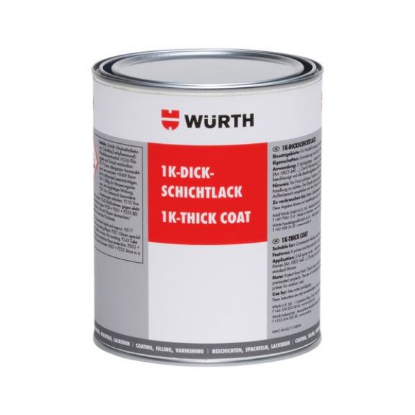 1-component thick-film lacquer - THCKCOATLAC-1C-SATINGLOSS-COLORCAT1-1KG
