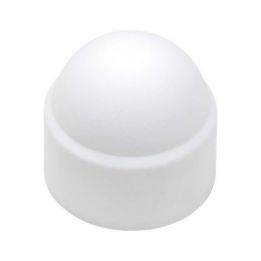 Cover cap for hexagonal bolts and nuts - CAP-PLA-(F.SCR-HEX)-WHITE-WS13-M8