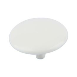 Cover cap for head-hole-drilled screw - CAP-(01743)-R9010-PUREWHITE-D15/2,5
