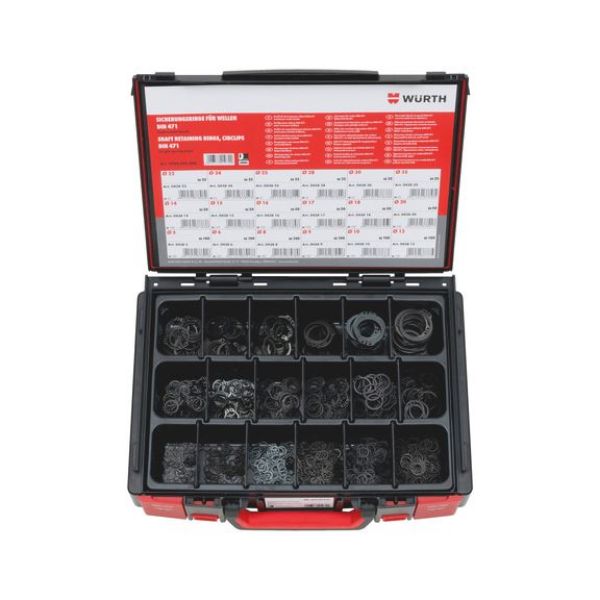 Picture for category DIN 471 ass phsph/oil sprg st sys case