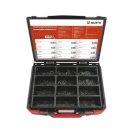 Lock washers for shafts assortment - LOKWSH-SHFT-SYSKO-DIN6799-985PCS