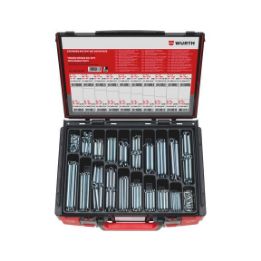 Tension springs with double eyelets assortment - TENSSPG-SYSKO-DBEYE-DIN2097-(A2K)-368PCS