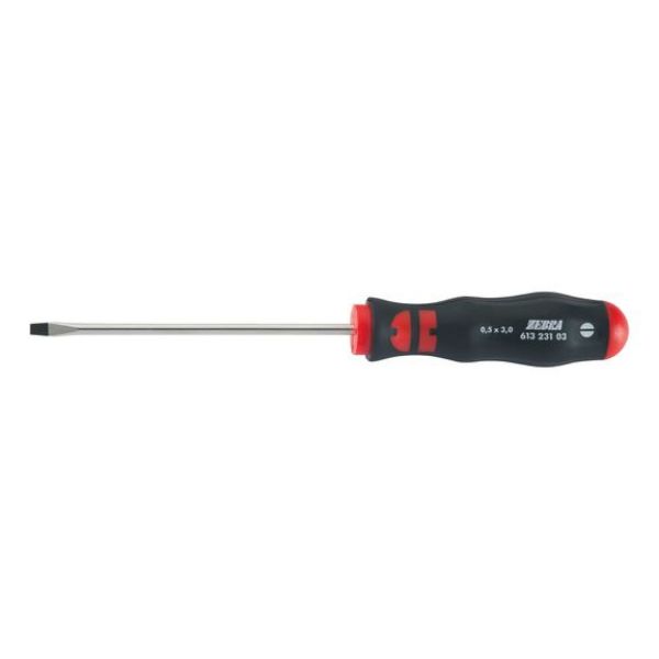 Slotted screwdriver - SCRDRIV-SL-0,5X3X80