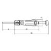 Ratchet magazine screwdriver, automotive/metalwork - SCRDRIV-HNDLHOP-RATCHET-CAR/METAL-13PCS