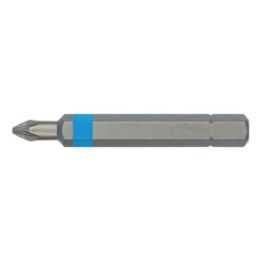 Pozidriv bit - BIT-PZ1-BLUE-1/4IN-L50MM