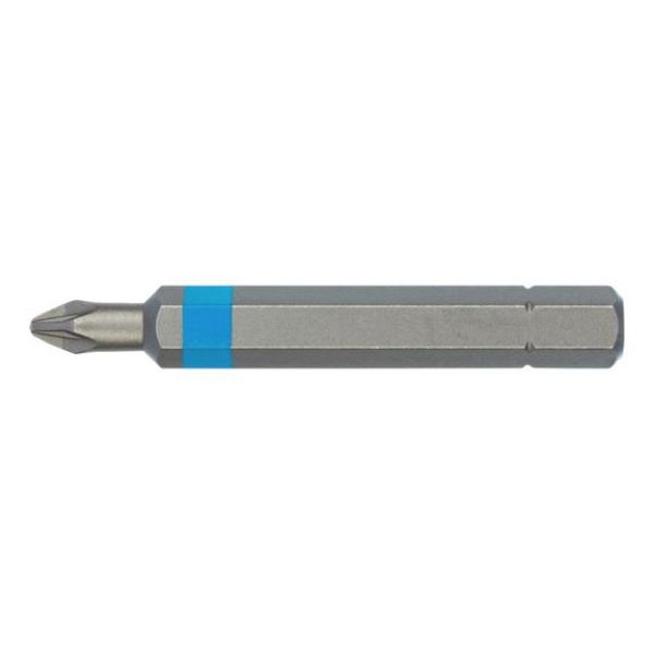 Pozidriv bit - BIT-PZ1-BLUE-1/4IN-L50MM
