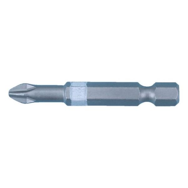 Phillips bit - BIT-PH2-WHITE-1/4IN-L50MM