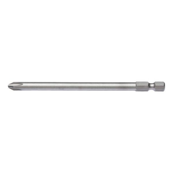 Phillips bit - BIT-PH2-WHITE-1/4IN-L110MM