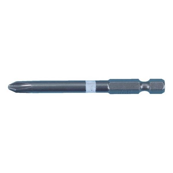 Phillips bit - BIT-PH2-WHITE-1/4IN-L73MM