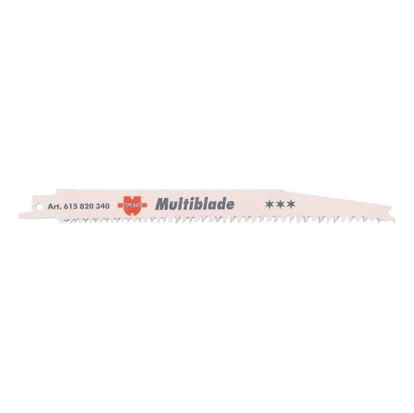 Sabre saw blade Wood - SSB-WO-5PCS-MULTIBLADE-200X(2,4-4,0)