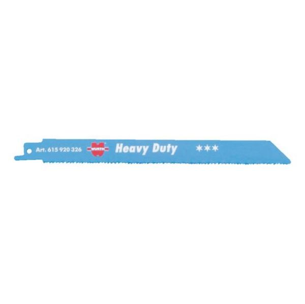 Sabre saw blade Metal - SSB-MET-5PCS-HEAVYDUTY-200X1,4
