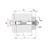 Heavy-duty anchor W-TM, type S  - ANC-(W-TM/S-S)-(A2K)-20-M10X60