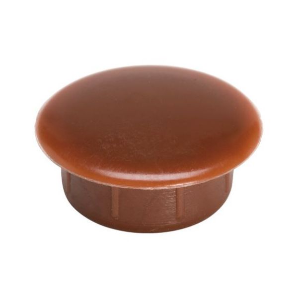 Cover cap - CAP-PE-BROWN-D12/16XL5MM