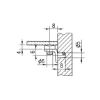 Glass shelf support with suction cup - SHLFSPRT-INSERT-GLSFLR-VACCUP-PLUGD5