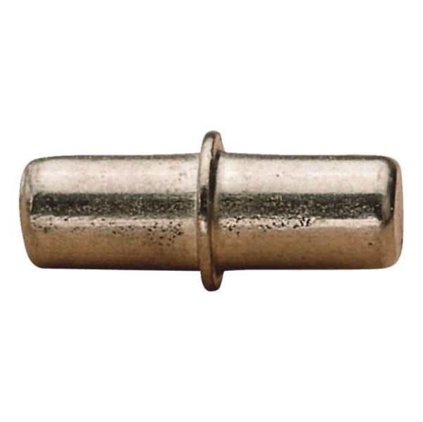 Shelf support with flange - SHLFSPRT-INSERT-FLG-ST-(NI)-PLUGD5