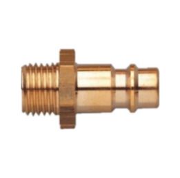Male thread plug-in nipple - NPL-PN-BRS-ET-G3/8IN