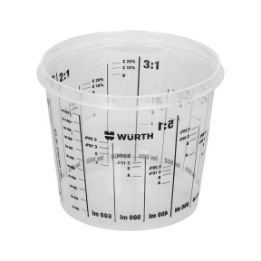 Paint mixing cup - LACMIXCP-CLEAR-750ML