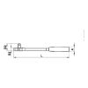 1/2-inch multi-angle ratchet - MANGLRTCH-1/2IN-L365MM