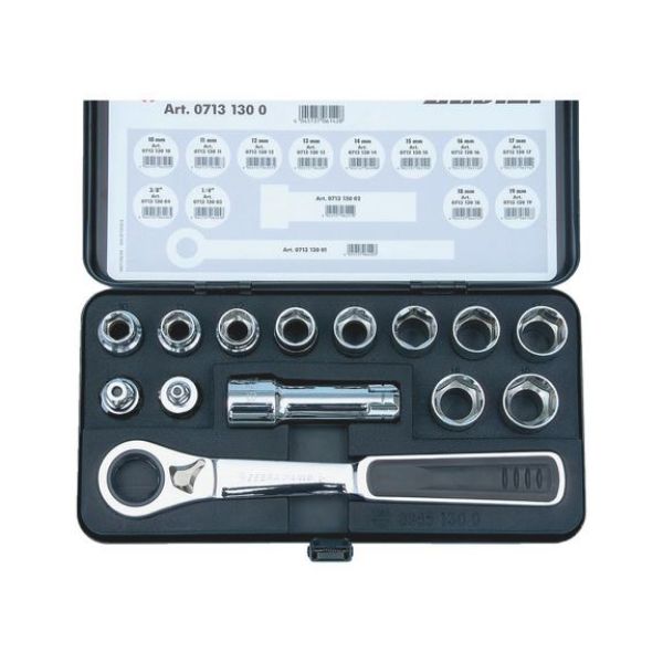 Pass-through ratchet assortment - PSHTHRGSKTWRNCH-SORT-14PCS