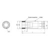 1/2 inch impact socket wrench insert power set - IMPSKTWRNCH-1/2IN-SET-POWER-3PCS