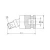 1/2 inch power cardan joint - HDUTCRDJNT-1/2IN