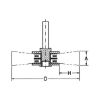 Brush - RDSHFTBRSH-PWRDRL-SST-6MM-S40MM