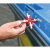 Universal 5-in-1 switch cabinet key - AY-KEY-ELCAB-UNI-9IN1-96X92MM