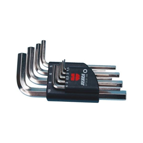 Allen key set - ALLENKEY-SET-(1/16IN-1/2IN)-10PCS