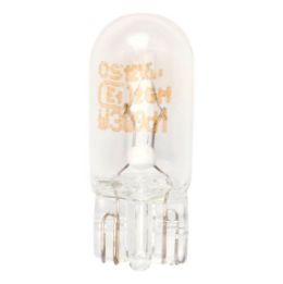 Glass socket bulb - BULB-W10/3-W2,1X9,5D-12V-3W