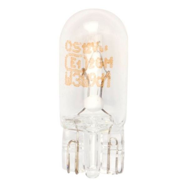 Glass socket bulb - BULB-W10/3-W2,1X9,5D-12V-3W