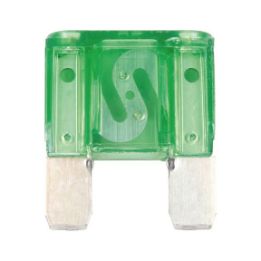 Flat blade fuse MAXI Silver - FLBLDEFSE-MAXI-SILVER-GREEN-30A