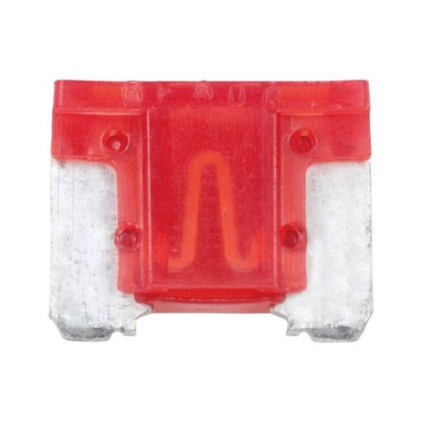 Flat blade fuse MINI-FLP Silver - FLBLDEFSE-MINI-FLP-SILVER-RED-10A