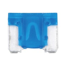 Flat blade fuse MINI-FLP Silver - FLBLDEFSE-MINI-FLP-SILVER-TURQUOISE-15A