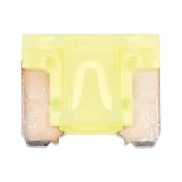 Flat blade fuse MINI-FLP Silver - FLBLDEFSE-MINI-FLP-SILVER-YELLOW-20A