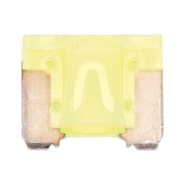 Flat blade fuse MINI-FLP Silver - FLBLDEFSE-MINI-FLP-SILVER-YELLOW-20A